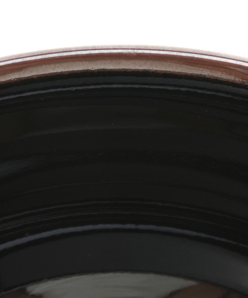 UNITED ARROWS（ユナイテッドアローズ）の「白山陶器 5寸 深めん丼 天目（食器・レディース・ダークブラウン・フリー）」の4枚目の写真