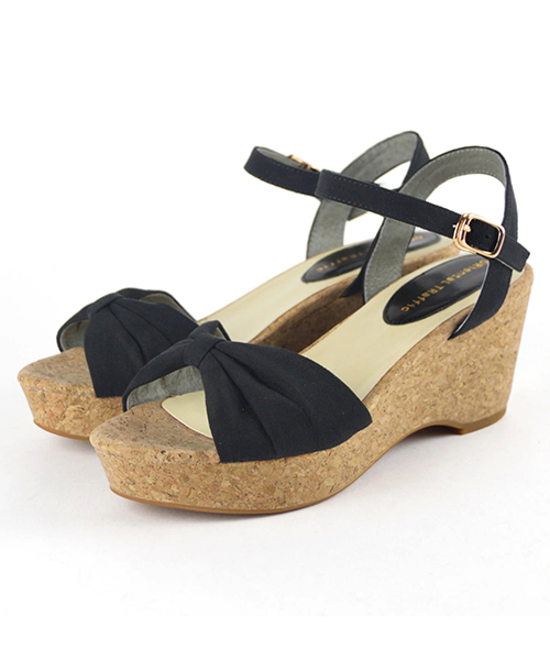 ORiental TRaffic（オリエンタルトラフィック）の「春夏新作★コルクヒールサンダル★7207（サンダル・レディース・ブラック/キャメル/ネイビー/レッド・S/M/L/LL）」の11枚目の写真