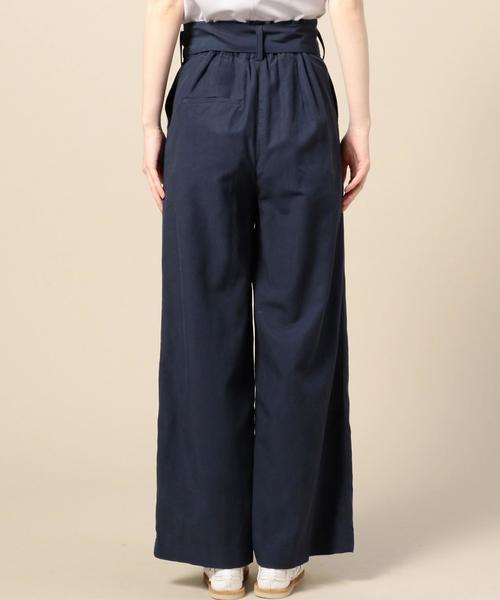 BEAUTY&YOUTH UNITED ARROWS(ビューティーアンドユースユナイテッドアローズ)の「BY ベルトハイウエストワイドパンツ◆(その他パンツ・レディース・ネイビー/オリーブ/オレンジ系その他・SMALL/MEDIUM)」の18枚目の写真