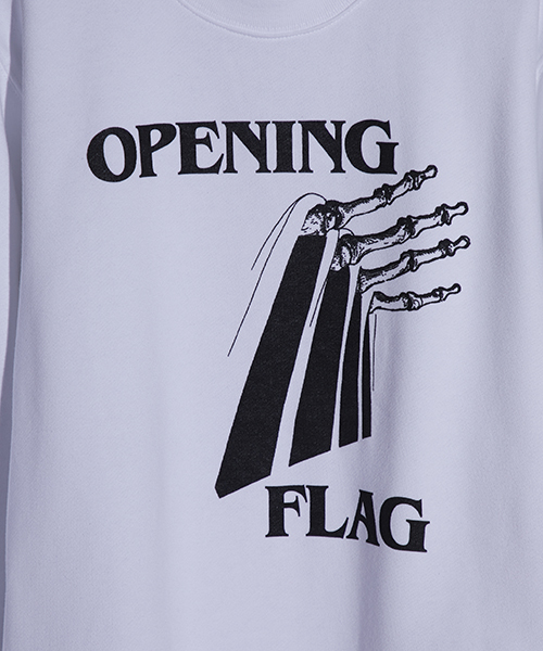 NUMBER (N)INE（ナンバーナイン）の「【NUMBER (N)INE】≪STUDIOUS限定≫別注グラフィックプリントクルーネックスウェット（スウェット・メンズ・ブラック/チャコールグレー/ホワイト・2/1/3）」の4枚目の写真