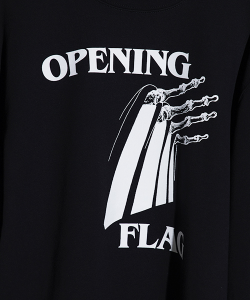 NUMBER (N)INE（ナンバーナイン）の「【NUMBER (N)INE】≪STUDIOUS限定≫別注グラフィックプリントクルーネックスウェット（スウェット・メンズ・ブラック/チャコールグレー/ホワイト・2/1/3）」の8枚目の写真