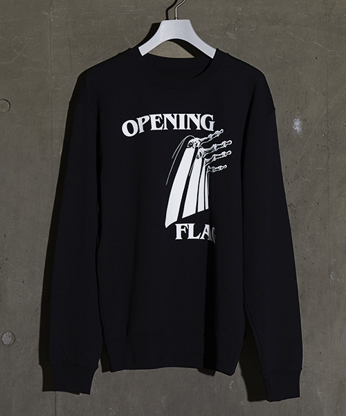 NUMBER (N)INE（ナンバーナイン）の「【NUMBER (N)INE】≪STUDIOUS限定≫別注グラフィックプリントクルーネックスウェット（スウェット・メンズ・ブラック/チャコールグレー/ホワイト・2/1/3）」の12枚目の写真