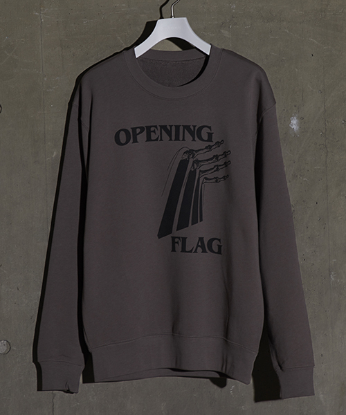 NUMBER (N)INE（ナンバーナイン）の「【NUMBER (N)INE】≪STUDIOUS限定≫別注グラフィックプリントクルーネックスウェット（スウェット・メンズ・ブラック/チャコールグレー/ホワイト・2/1/3）」の10枚目の写真