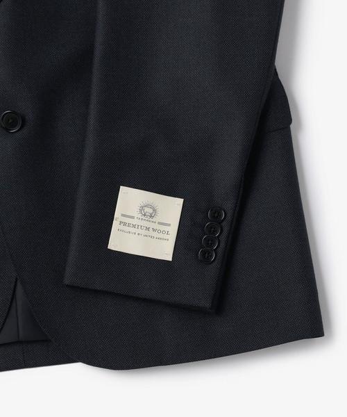 UNITED ARROWS（ユナイテッドアローズ）の「○UDET タスマニア バーズアイ 2B コンフォート ◆（セットアップ・メンズ・ネイビー・52/54/46/48/44/42/50）」の2枚目の写真