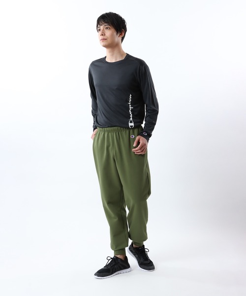 Champion(チャンピオン)の「【Champion/チャンピオン】メンズ TRAINING スウェットロングパンツ(スウェットパンツ・メンズ・ブラック/ネイビー/グレー/オリーブ/ホワイト・LARGE/X-LARGE/MEDIUM/SMALL)」の20枚目の写真