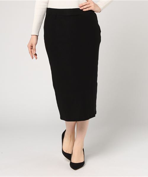 ブラッシュドセーター スカート