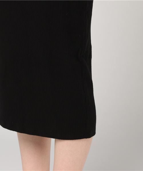 ブラッシュドセーター スカート
