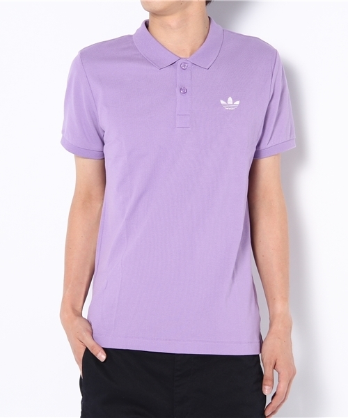 adidas Originals(アディダスオリジナルス)の「adidas ADI POLO PIQUE ピケ素材 ポロシャツ(ポロシャツ・メンズ・ピンク/パープル/ブルー/ホワイト/ブラック/グレー/レッド/ダークオリーブ/ネイビー/インディゴブルー・MEDIUM/LARGE/X-LARGE)」の8枚目の写真