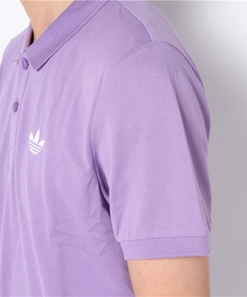 adidas Originals(アディダスオリジナルス)の「adidas ADI POLO PIQUE ピケ素材 ポロシャツ(ポロシャツ・メンズ・ピンク/パープル/ブルー/ホワイト/ブラック/グレー/レッド/ダークオリーブ/ネイビー/インディゴブルー・MEDIUM/LARGE/X-LARGE)」の14枚目の写真