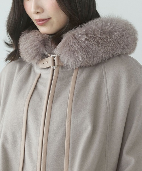 カシミヤケープ（ポンチョ）｜sankyo shokai（サンキョウショウカイ