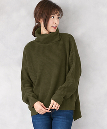 Pierrot(�s�G��)�̌l�҂݃I�[�o�[�T�C�Y �^�[�g���l�b�N�j�b�g(�j�b�g/�Z�[�^�[)