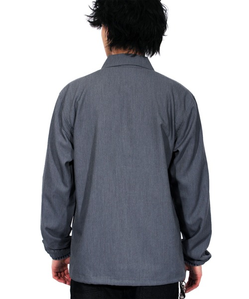 8(eight)(エイト)の「スーツ生地 コーチジャケット ブルゾン(ブルゾン・メンズ・ブラック/ベージュ/グレー・MEDIUM/LARGE)」の17枚目の写真