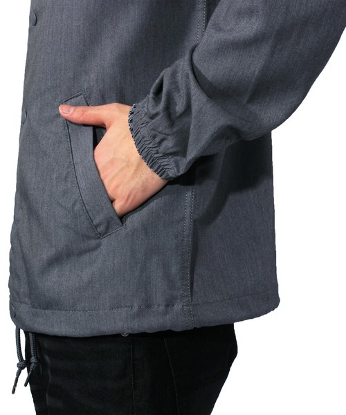 8(eight)(エイト)の「スーツ生地 コーチジャケット ブルゾン(ブルゾン・メンズ・ブラック/ベージュ/グレー・MEDIUM/LARGE)」の15枚目の写真