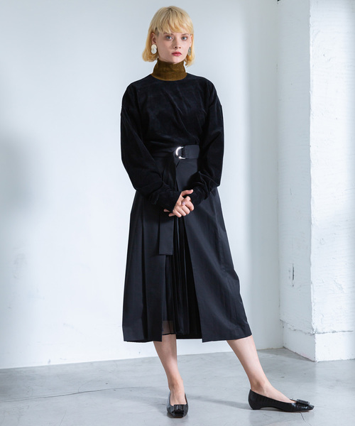 STUDIOUS（ステュディオス）の「【STUDIOUS】イレギュラープリーツ  