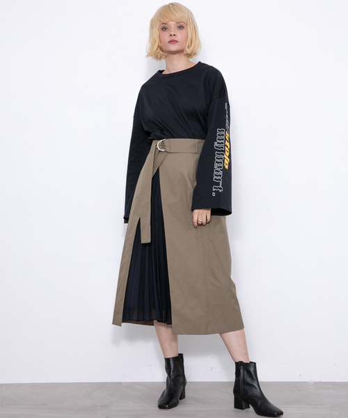 STUDIOUS（ステュディオス）の「【STUDIOUS】イレギュラープリーツ  