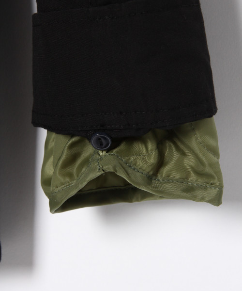 GLOBAL WORK（グローバルワーク）の「【ジュニア】ライナーツキ3WAYマンパ/798241（マウンテンパーカー・キッズ・ブラック/ベージュ・MEDIUM/LARGE）」の14枚目の写真