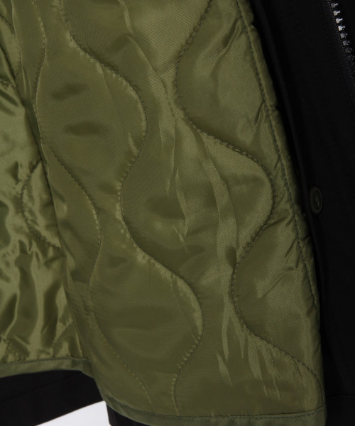 GLOBAL WORK（グローバルワーク）の「【ジュニア】ライナーツキ3WAYマンパ/798241（マウンテンパーカー・キッズ・ブラック/ベージュ・MEDIUM/LARGE）」の15枚目の写真