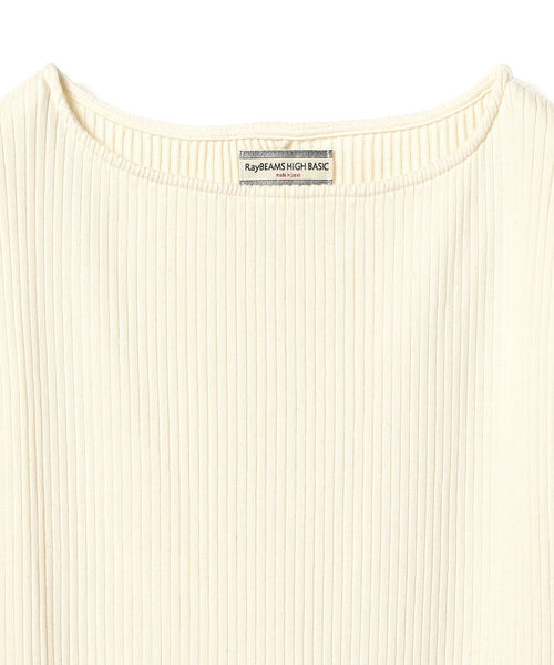 Ray BEAMS（レイビームス）の「Ray BEAMS High Basic / リブ ノースリーブ ドレス（ワンピース・レディース・ブラック/オフホワイト/イエロー/ラベンダー・ONE SIZE）」の14枚目の写真