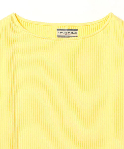 Ray BEAMS（レイビームス）の「Ray BEAMS High Basic / リブ ノースリーブ ドレス（ワンピース・レディース・ブラック/オフホワイト/イエロー/ラベンダー・ONE SIZE）」の15枚目の写真