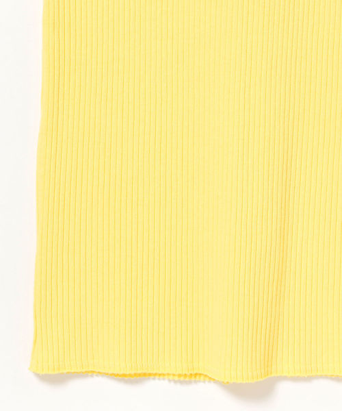Ray BEAMS（レイビームス）の「Ray BEAMS High Basic / リブ ノースリーブ ドレス（ワンピース・レディース・ブラック/オフホワイト/イエロー/ラベンダー・ONE SIZE）」の17枚目の写真