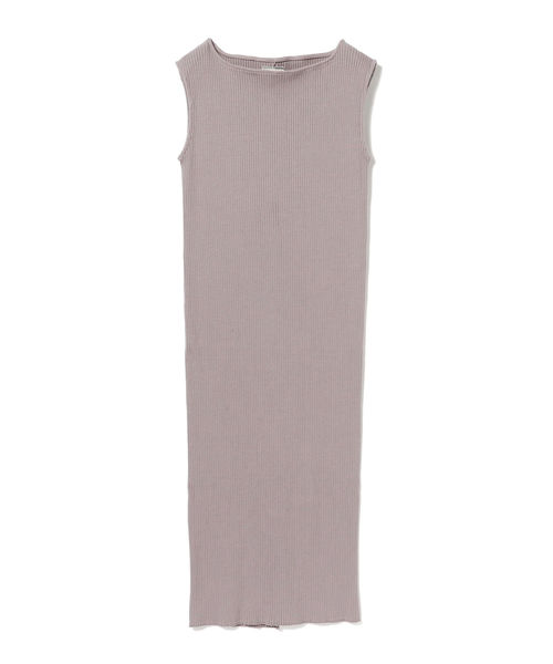 Ray BEAMS（レイビームス）の「Ray BEAMS High Basic / リブ ノースリーブ ドレス（ワンピース・レディース・ブラック/オフホワイト/イエロー/ラベンダー・ONE SIZE）」の13枚目の写真