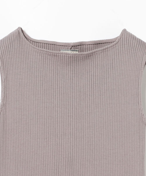 Ray BEAMS（レイビームス）の「Ray BEAMS High Basic / リブ ノースリーブ ドレス（ワンピース・レディース・ブラック/オフホワイト/イエロー/ラベンダー・ONE SIZE）」の11枚目の写真