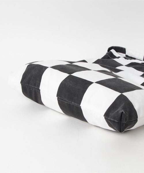 VANS（バンズ）の「WEGO/VANSチェッカーエコバッグ（トートバッグ