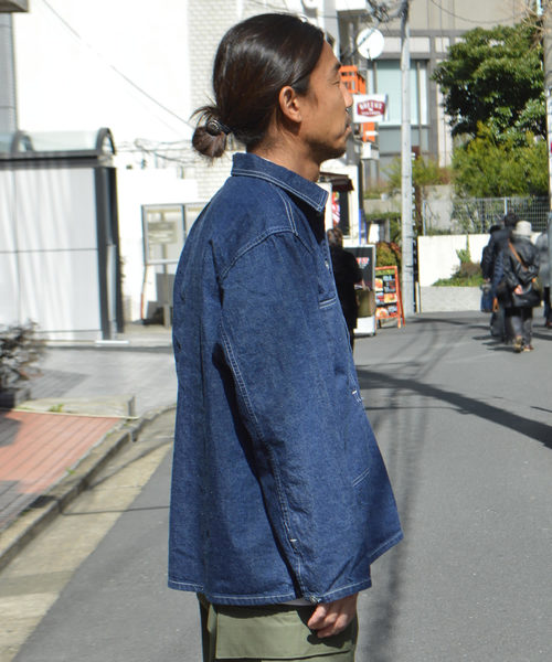 オアスロウ orslow パーカー付デニムシャツ 楽天市場】【40%OFFセールSALE】【orslow】UNISEX PW PULLOVER