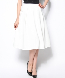ROSE BUD | S-LSK-14104  BACK ZIP TUCK SKIRT(スカート)
