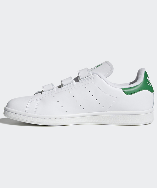 adidas（アディダス）の「スタンスミス CF [STAN SMITH CF] アディダスオリジナルス / アディダスオリジナルス adidas Originals（スニーカー・メンズ・ホワイト×ホワイト/ホワイト×グリーン・22.0cm/22.5cm/23.0cm/23.5cm/24.0cm/24.5cm/25.0cm/25.5cm/26.0cm/26.5cm/27.0cm/27.5cm/28.0cm/28.5cm/29.0cm/29.5cm/30.0cm/30.5cm）」の9枚目の写真