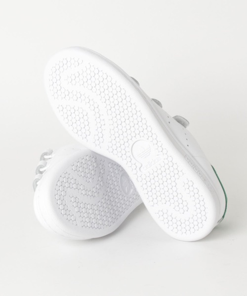 adidas（アディダス）の「スタンスミス CF [STAN SMITH CF] アディダスオリジナルス / アディダスオリジナルス adidas Originals（スニーカー・メンズ・ホワイト×ホワイト/ホワイト×グリーン・22.0cm/22.5cm/23.0cm/23.5cm/24.0cm/24.5cm/25.0cm/25.5cm/26.0cm/26.5cm/27.0cm/27.5cm/28.0cm/28.5cm/29.0cm/29.5cm/30.0cm/30.5cm）」の5枚目の写真
