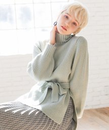 archives | 脇スリットリボン付きニットプルオーバー(ニット/セーター)