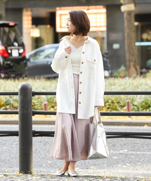 DouDou（ドゥドゥ）の「CPOジャケット（その他アウター・レディース・オフホワイト/ベージュ/オレンジ・FREE）」の13枚目の写真