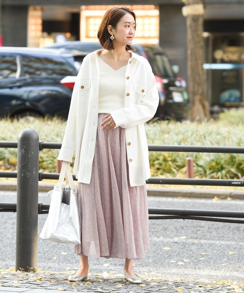 DouDou（ドゥドゥ）の「CPOジャケット（その他アウター・レディース・オフホワイト/ベージュ/オレンジ・FREE）」の14枚目の写真