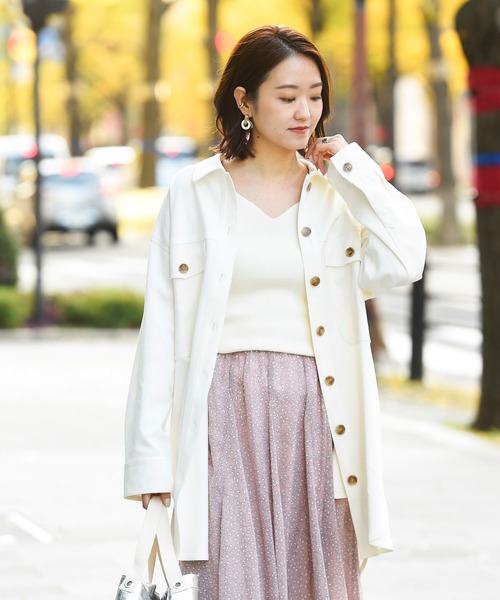 DouDou（ドゥドゥ）の「CPOジャケット（その他アウター・レディース・オフホワイト/ベージュ/オレンジ・FREE）」の18枚目の写真