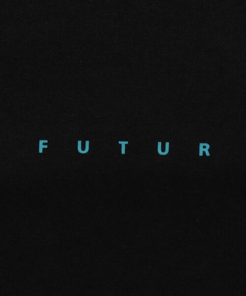 FUTUR（フューチャー）の「＜FUTUR＞ LOGO LS TEE/Tシャツ □□（Tシャツ/カットソー・メンズ・ブラック/ホワイト・LARGE/MEDIUM/X-LARGE）」の7枚目の写真