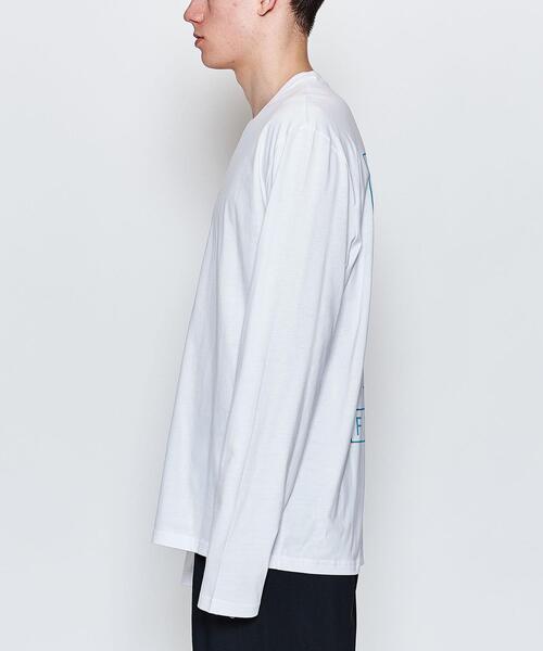 FUTUR（フューチャー）の「＜FUTUR＞ LOGO LS TEE/Tシャツ □□（Tシャツ/カットソー・メンズ・ブラック/ホワイト・LARGE/MEDIUM/X-LARGE）」の13枚目の写真