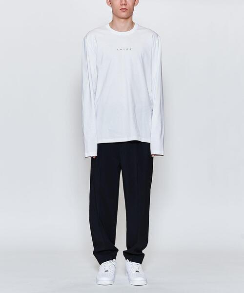 FUTUR（フューチャー）の「＜FUTUR＞ LOGO LS TEE/Tシャツ □□（Tシャツ/カットソー・メンズ・ブラック/ホワイト・LARGE/MEDIUM/X-LARGE）」の15枚目の写真