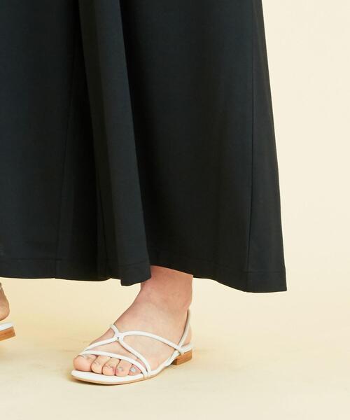 BEAUTY&YOUTH UNITED ARROWS(ビューティーアンドユースユナイテッドアローズ)の「【WEB限定】by ※∴ベルト付きカットソーワイドイージーパンツ -2WAY/ウォッシャブル- о(その他パンツ・レディース・ベージュ/ブラック/オリーブ/ダークブラウン・FREE)」の7枚目の写真