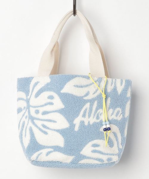 Homme ニーキューイチニーキューゴーオム の Anti Ballistic ハワイアン柄 パイルバッグ ハンドバッグ Wear