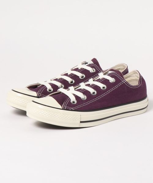 CONVERSE（コンバース）の「【コンバース】CONVERSオールスターUSカラー　ハイカットorローカットスニーカー（スニーカー・レディース・パープル系その他/パープル/ブラック/ホワイト系その他/ホワイト/ブラック系その他・L/LL/M/S）」の6枚目の写真