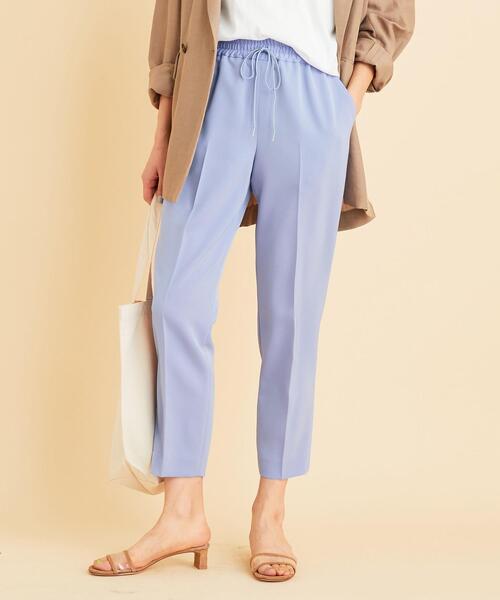 BEAUTY&YOUTH UNITED ARROWS(ビューティーアンドユースユナイテッドアローズ)の「BY ツイルドローストリングパンツо(その他パンツ・レディース・ブラック/ベージュ/ライトブルー・LARGE/MEDIUM/SMALL)」の6枚目の写真