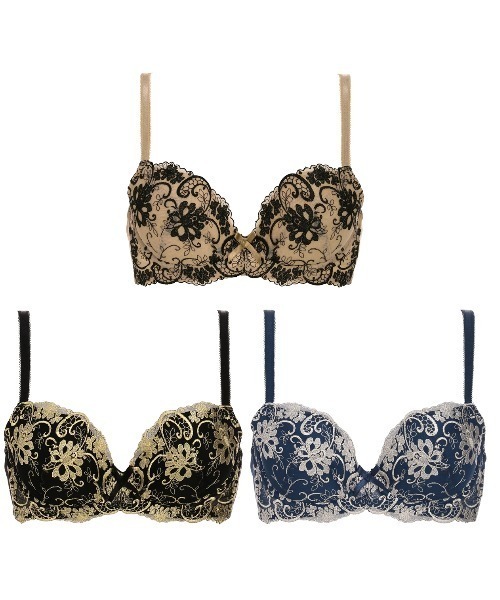 Triumph(トリンプ)の「トリンプ AC004 ブラジャー A-Dカップ(ブラジャー・レディース・ブラック/ベージュ/ブルー・B70/C70/D70/B75/A70/A75/C75/D75/B80/C80/D80/A80/B85/C85/D85)」の13枚目の写真