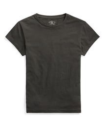 コットン ジャージー クルーネック Tシャツ