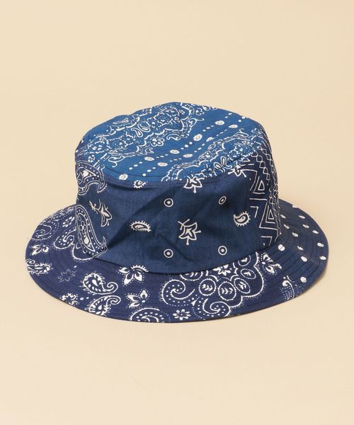 SHIPS（シップス）の「ELEPHANT BRAND: バンダナ ハット（ハット・メンズ・レッド/ネイビー/ブラック・ONE SIZE）」の3枚目の写真