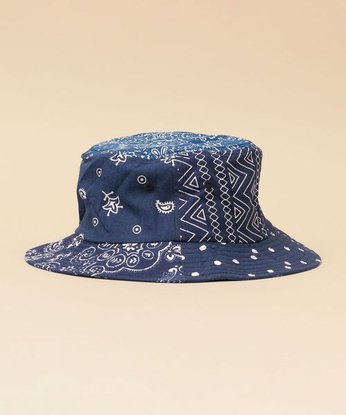 SHIPS（シップス）の「ELEPHANT BRAND: バンダナ ハット（ハット・メンズ・レッド/ネイビー/ブラック・ONE SIZE）」の4枚目の写真