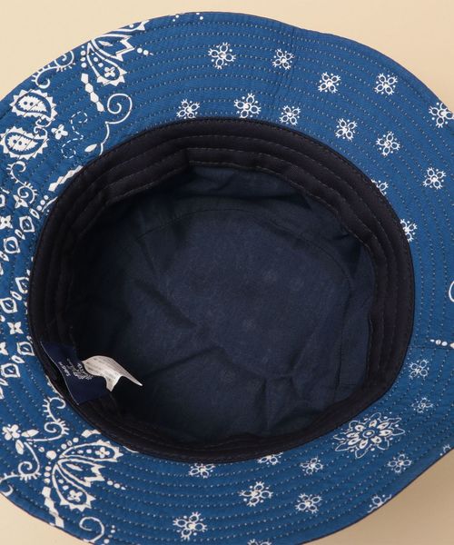 SHIPS（シップス）の「ELEPHANT BRAND: バンダナ ハット（ハット・メンズ・レッド/ネイビー/ブラック・ONE SIZE）」の5枚目の写真