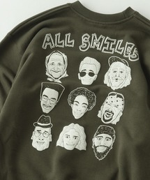 gym master（ジムマスター）の「ALL SMILES　スウェットクルーネック（スウェット）」