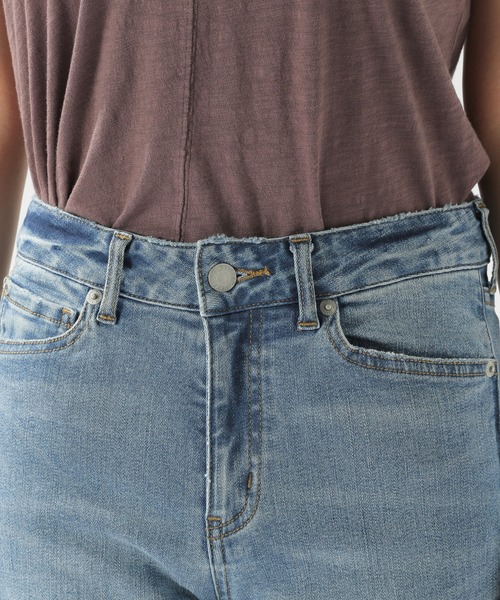 BAYFLOW(ベイフロー)の「ブーツカットデニム(デニムパンツ・レディース・ライトブルー/ブラック/ネイビー/ブルー・LARGE/SMALL/MEDIUM)」の10枚目の写真