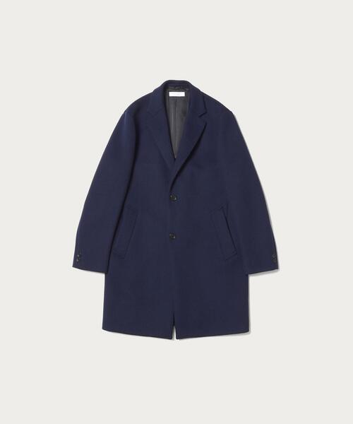 BEAUTY&YOUTH UNITED ARROWS（ビューティーアンドユースユナイテッドアローズ）の「BY ソリッド 120S メルトン チェスターコート（チェスターコート・メンズ・ブラック/オリーブ/モカ/ロイヤルブルー・M/S/XL/L）」の17枚目の写真